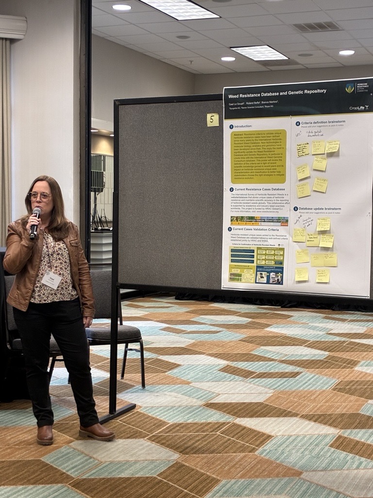 Conference speaker at the front of the hall