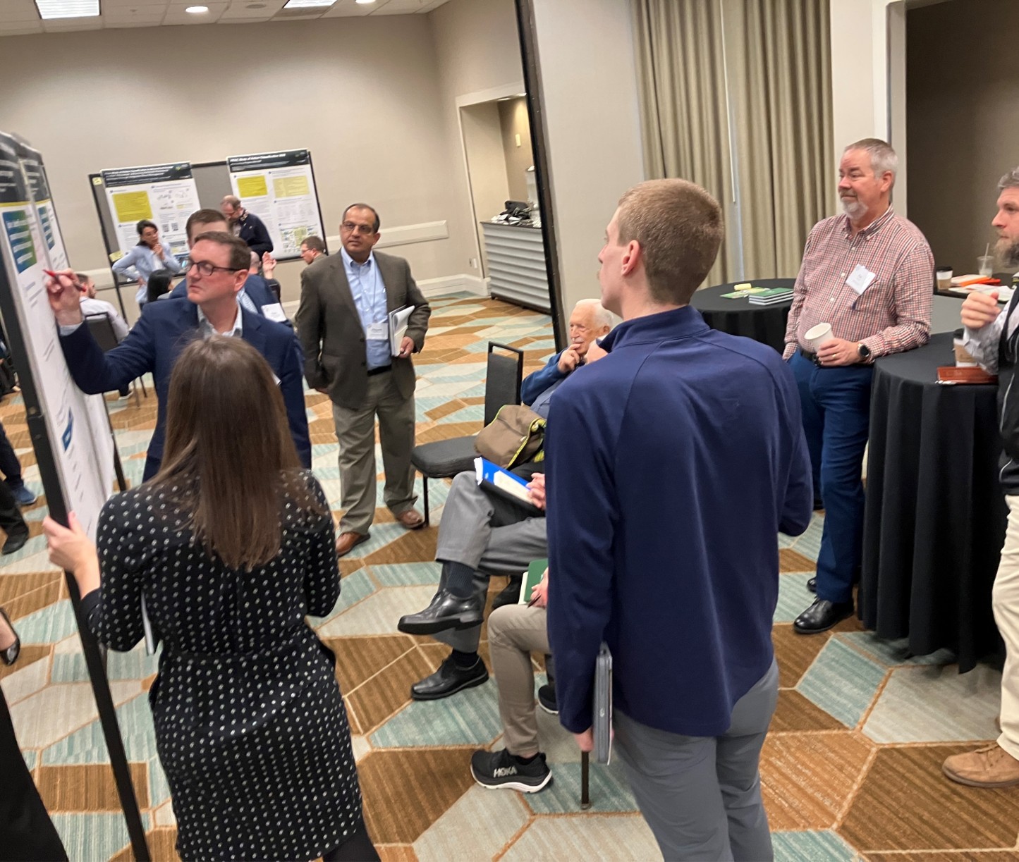 Breakout group brainstorming