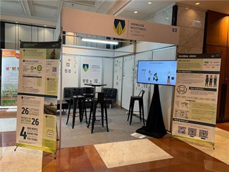 Conference session on weed science